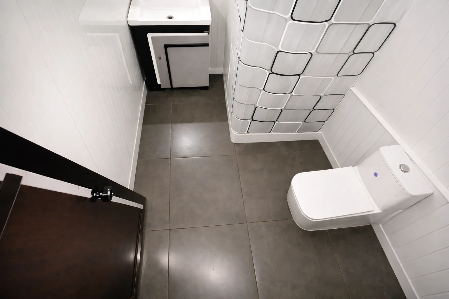 Bathroom accessed from the guest bedroom