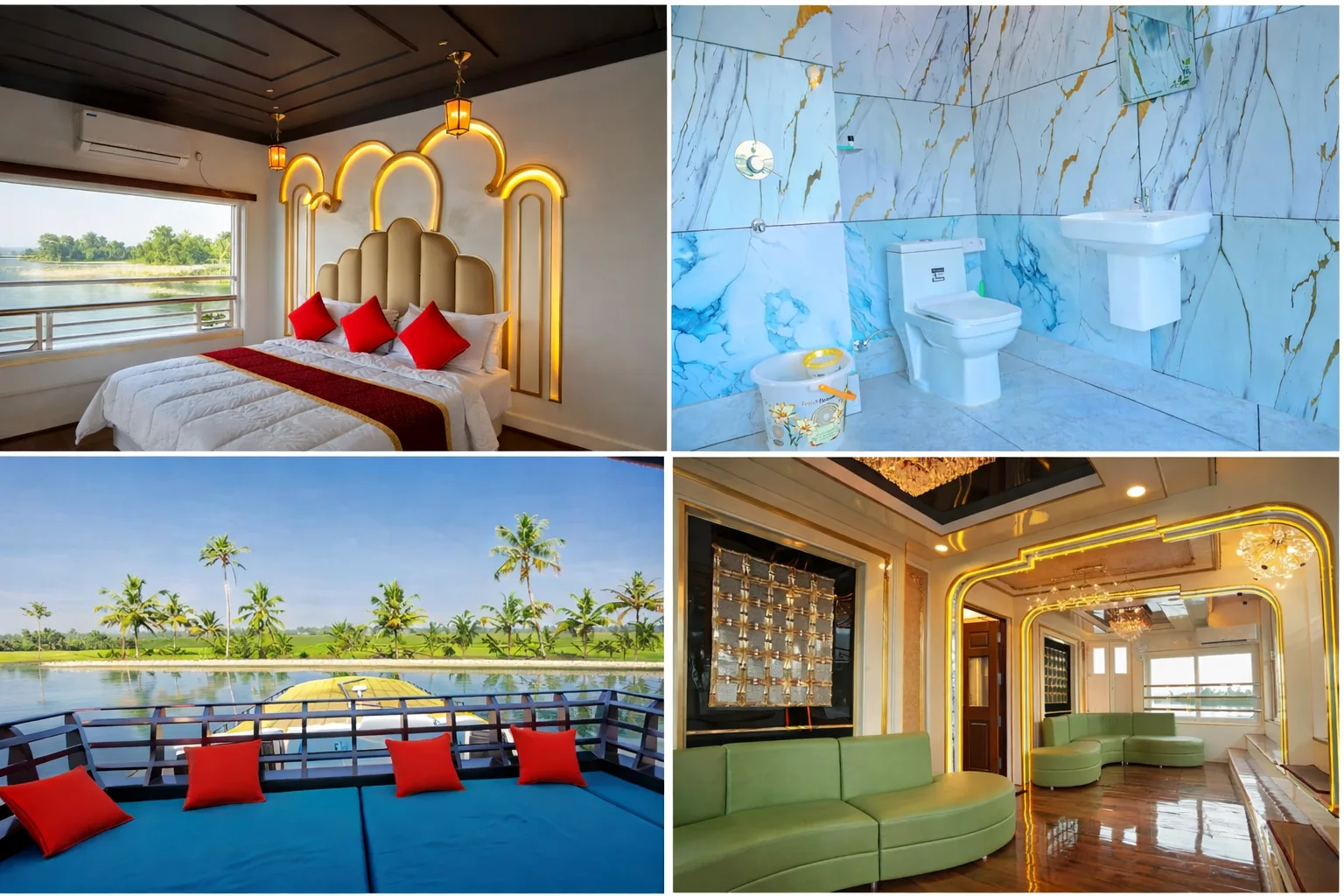 Large Layanila luxury houseboat