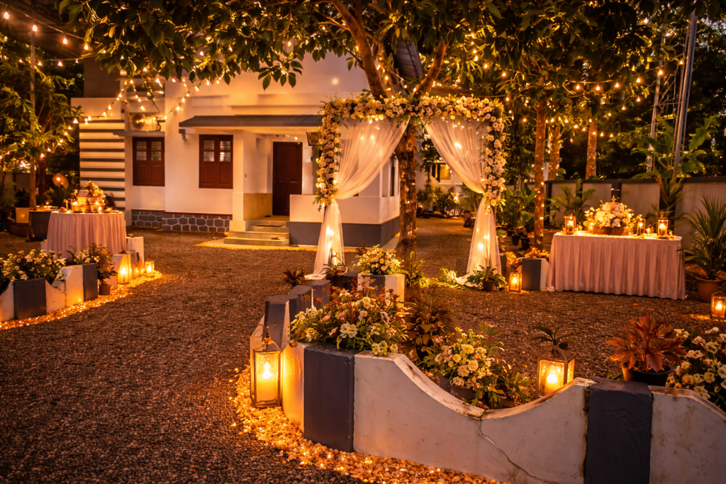 Wedding day in Alappuzha Layanila Homestay. Budget homestay Kerala.