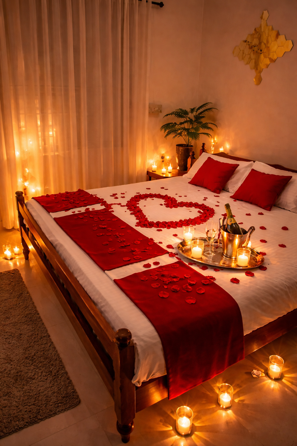 Clean and spacious room at Layanila homestay in Alappuzha with modern amenities